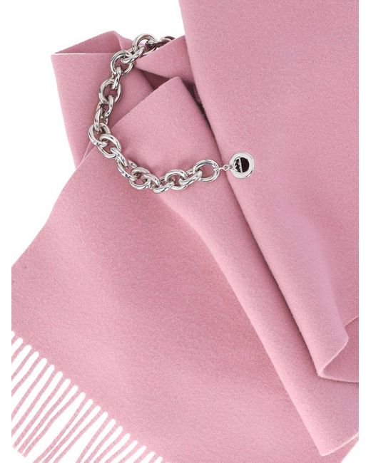 Y. Project Pink Scarf "chain" for men