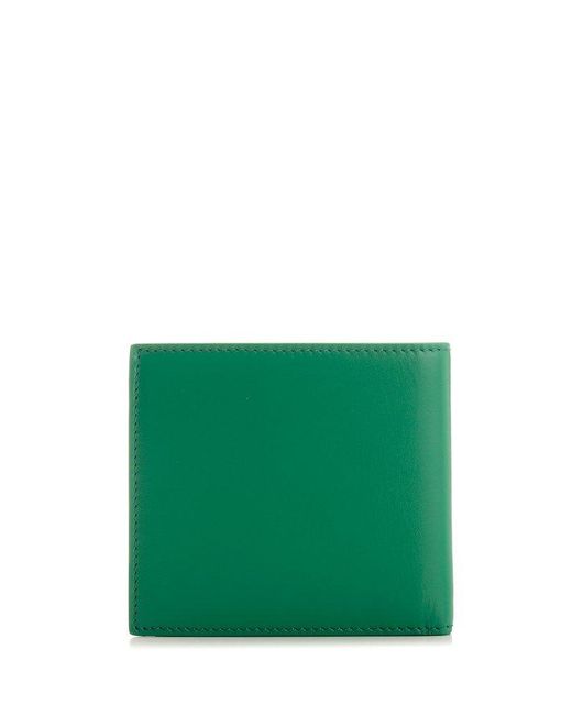 Alexander McQueen Green Bi-fold Wallet for men