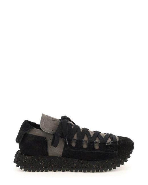 Acne Black Nofo M Lace-up Chunky Sneakers for men
