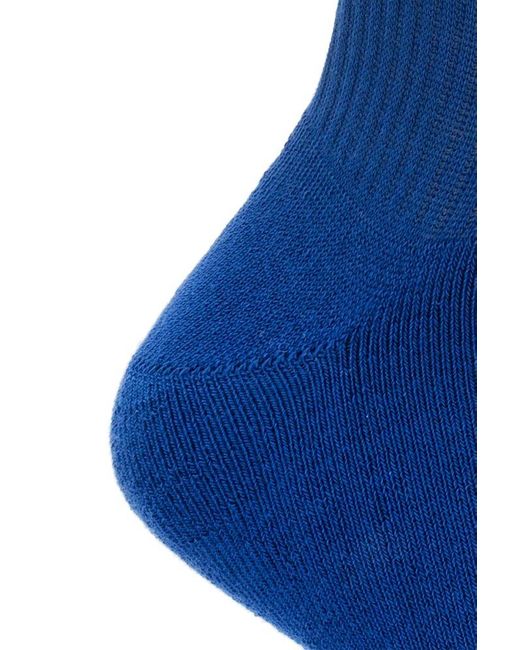 DSquared² Blue Logo Intarsia Socks for men
