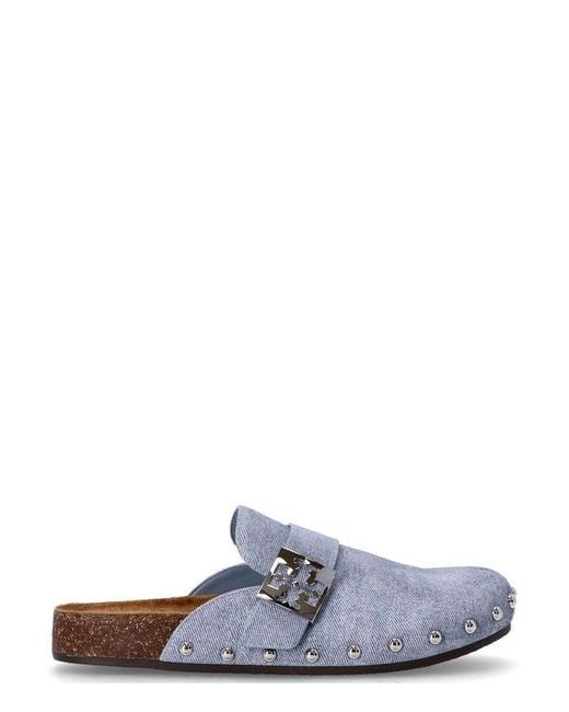 Tory Burch White Miller Sandals