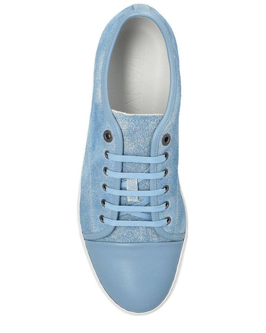 Lanvin Blue Dbb1 Lace-Up Sneakers for men