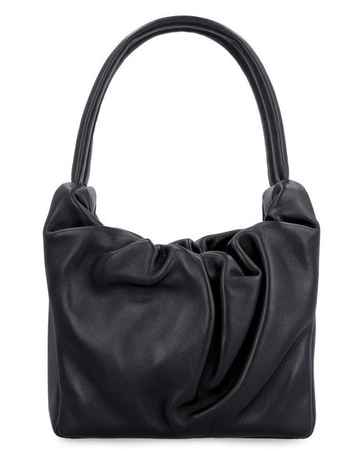 STAUD Leather Felix Shoulder Bag in Black Lyst