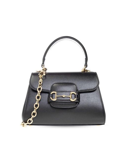 Gucci 'horsebit 1955 Mini' Shoulder Bag in Black | Lyst