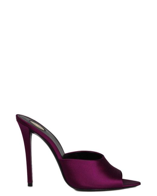 Saint Laurent Purple Sandals