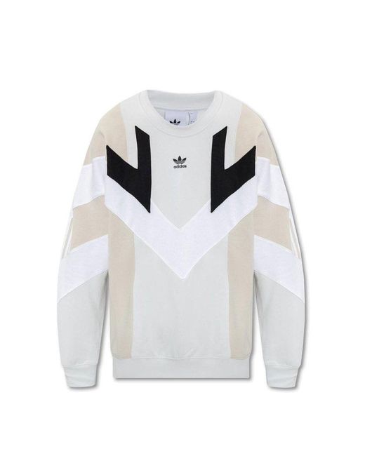 adidas Originals Sweatshirt With Logo in White | Lyst Canada
