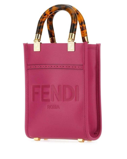 Fendi Pink Sunshine Mini Tote