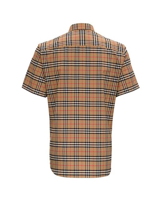 Burberry Multicolor Checked Shirt for men