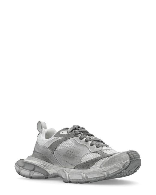 Balenciaga Gray 3xl Chunky Lace-up Sneakers