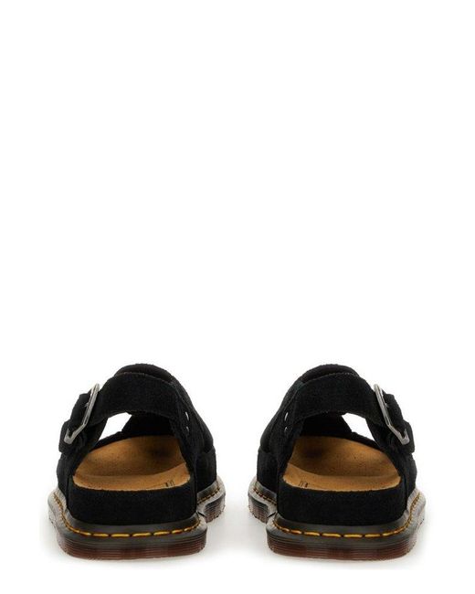 Dr. Martens Black Archive Plush Fisherman Sandals for men