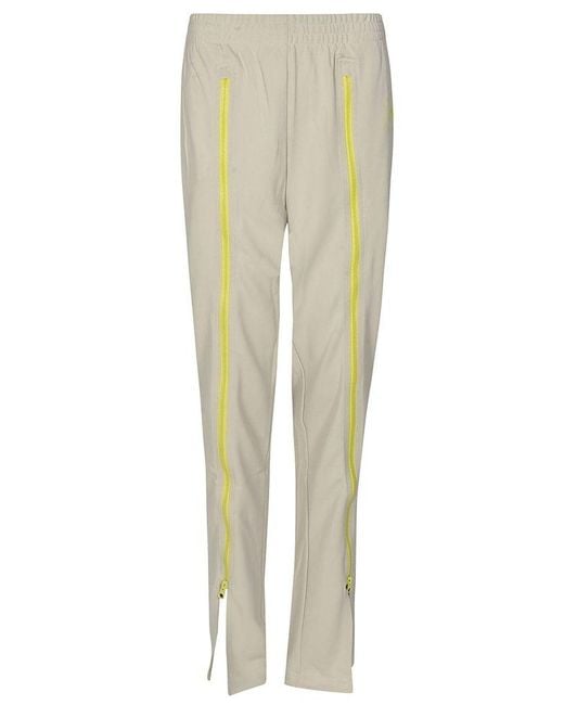 Adidas By Stella McCartney Natural Zip-up Straight-leg Track Pants