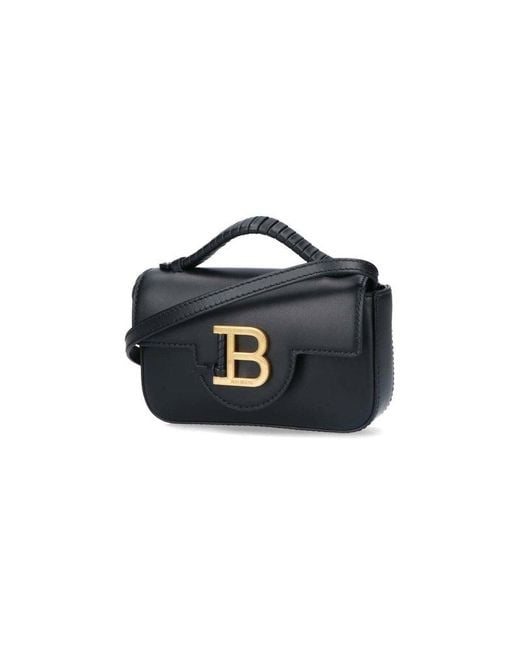 Balmain Blue B-buzz Mini Handbag