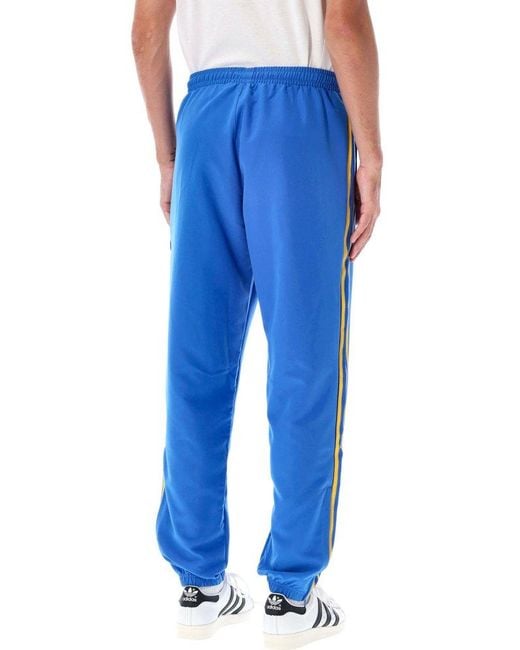 Adidas Originals Blue Woven Track Tracksuit Bottom Pants for men