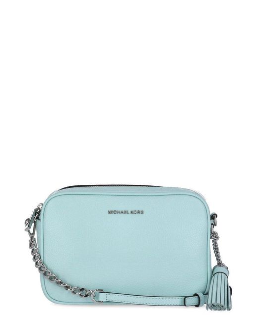 MICHAEL Michael Kors Ginny Crossbody Bag in Blue Lyst