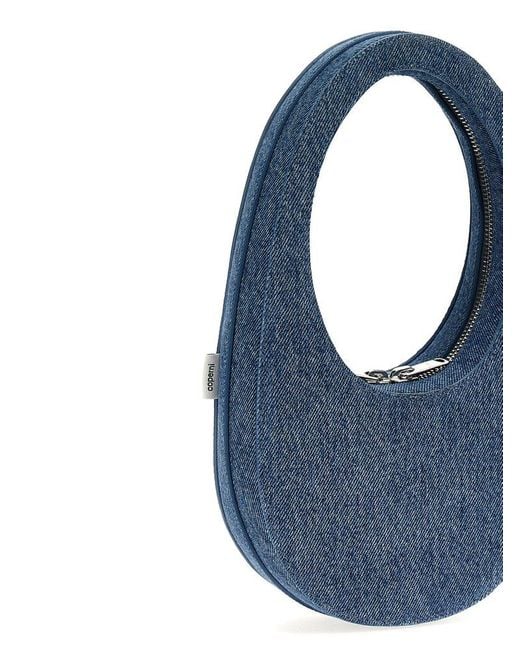 Coperni Blue Mini Swipe Bag Hand Bags