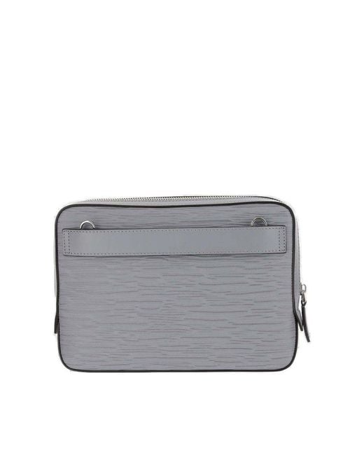 Montblanc Gray Mini Messenger Bag 4810 for men