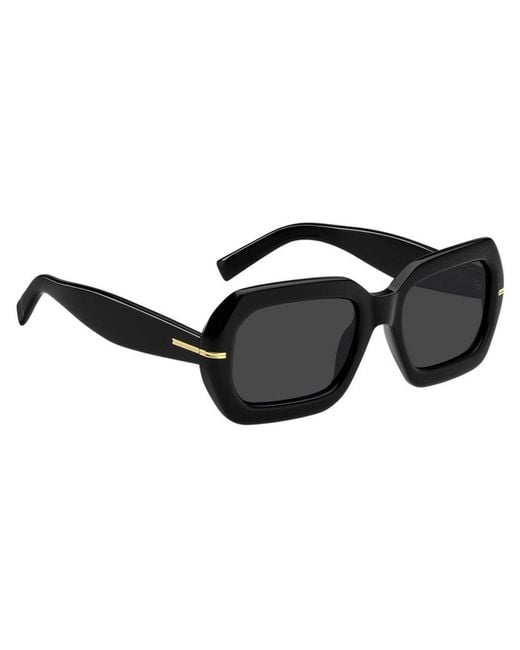 Boss Black Rectangular Frame Sunglasses