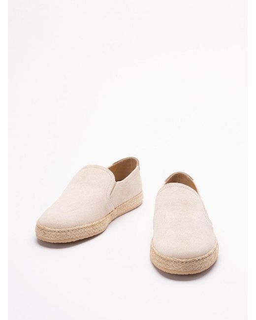 Brunello Cucinelli Natural Slip-On Loafers for men