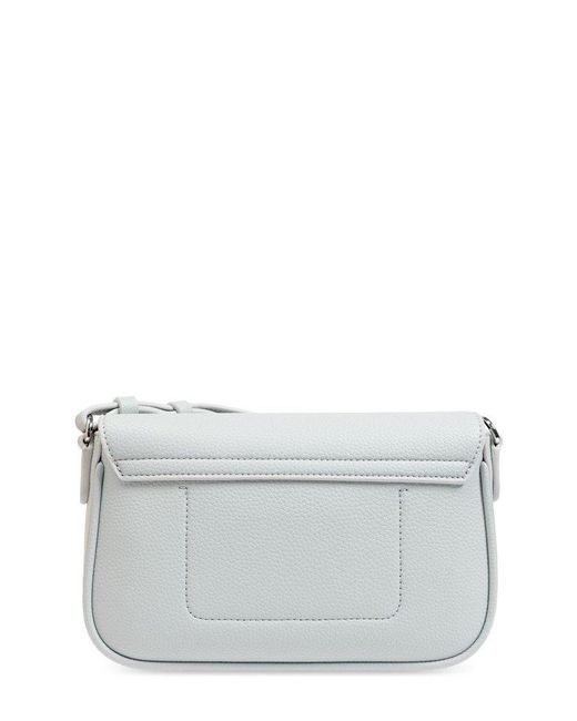 Emporio Armani Blue Shoulder Bag, , Light