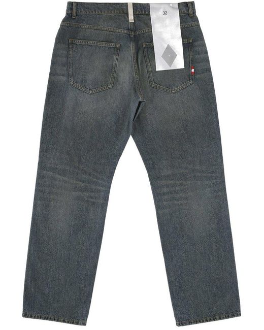 AMISH Gray Relaxed Fit Jeans for men