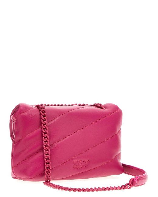 Pinko Pink Love Puff Baby Crossbody Bags