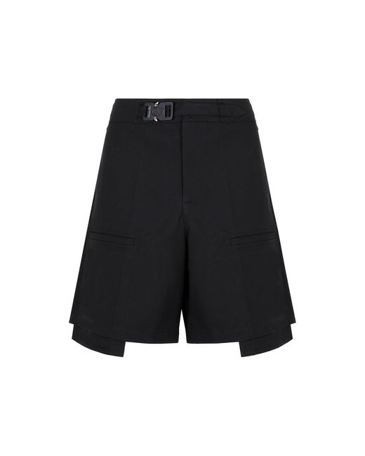 Dior Black Bermuda Cargo Shorts Pants for men