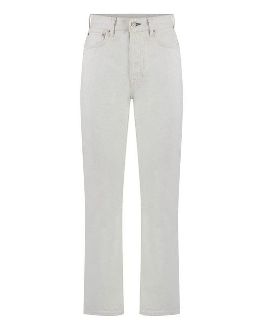 Acne Gray 5-Pocket Jeans