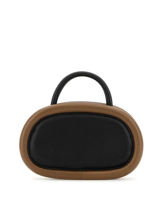 Pierre Hardy Blue Sculptural Handle Tote Bag