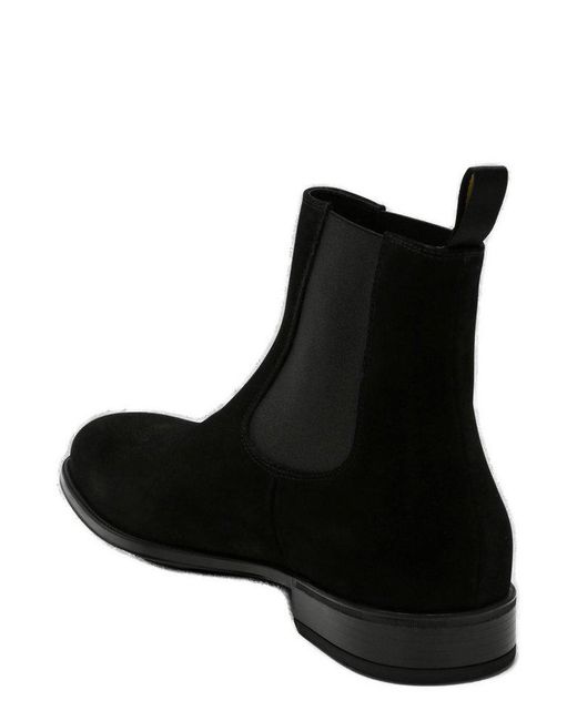 Doucal's Black Pull-On Boots for men