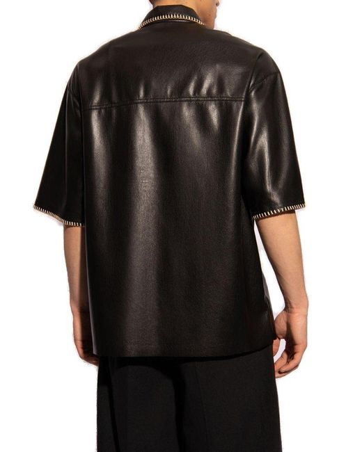 Nanushka Black 'mance' Shirt, for men