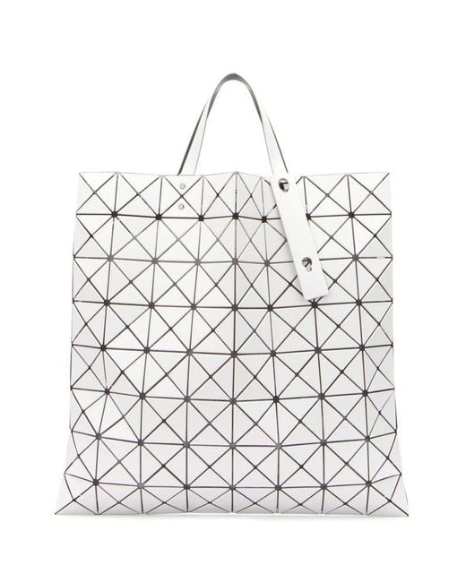 Bao Bao Issey Miyake Lucent Tote Bag in White | Lyst