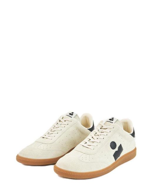 Isabel Marant White Brycy Low-Top Sneakers for men