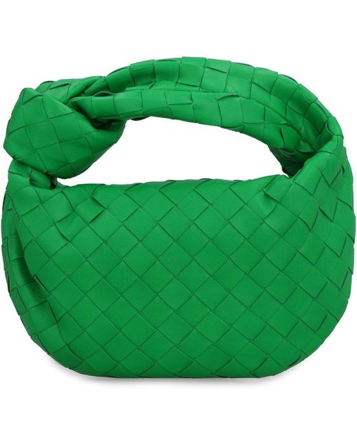 Bottega Veneta Green Mini Jodie Tote Bag