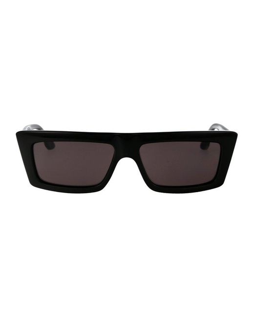 Karl Lagerfeld Black Rectangular Frame Sunglasses
