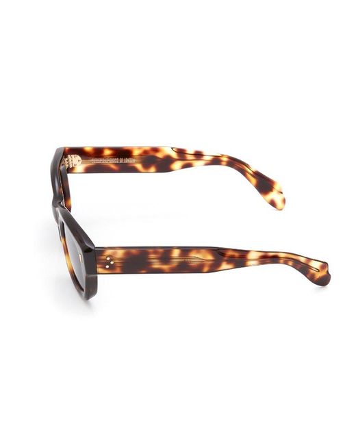 Cutler & Gross Blue Square Frame Sunglasses