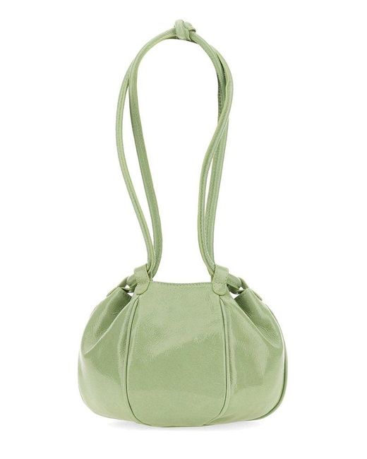 Hereu Green Globul Mini Bucket Bag