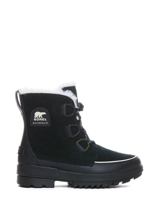 Sorel Black Torinotm Ii Parc Shearling Waterproof Winter Boots