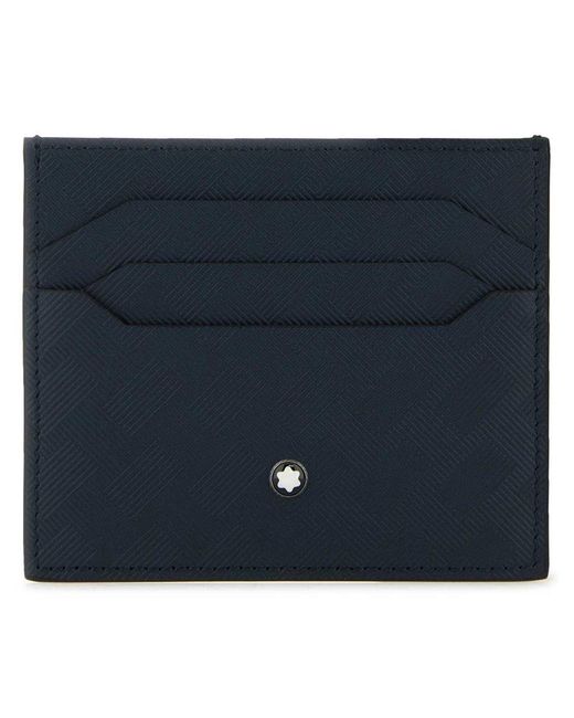 Montblanc Blue Stud Detailed Cardholder for men