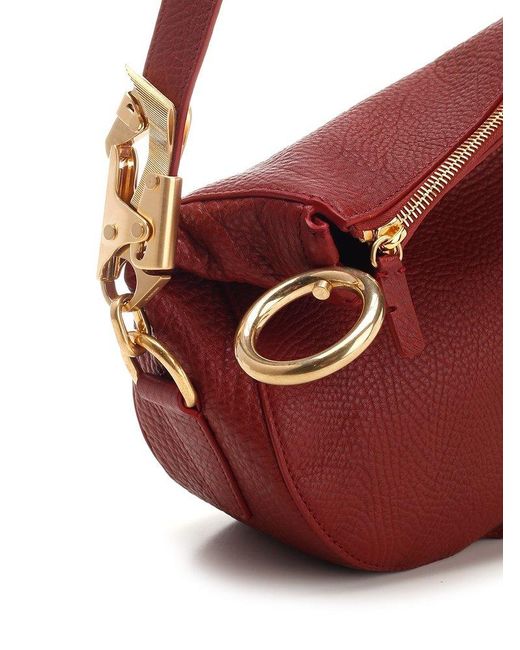 Burberry Red Knight Small Shoulder Bag