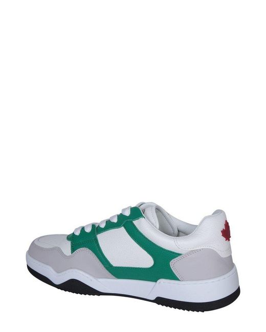 DSquared² Green Spiker Sneakers for men