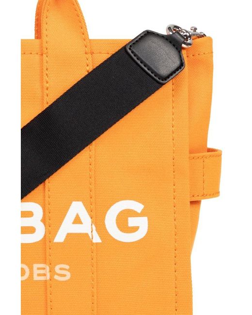 【関税込み】The Medium Tote - Marc Jacobs - Cotton - Orange Marc Jacobs Women's The Medium Traveler Tote, One Size