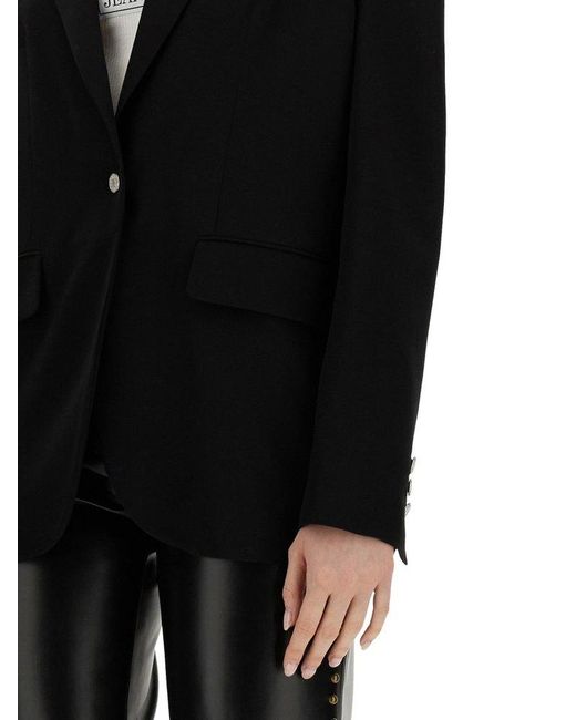 Moschino Black Jeans Single-breasted Jacket