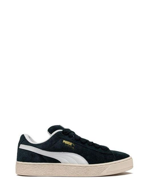 PUMA Black Xl Hairy Sneakers for men
