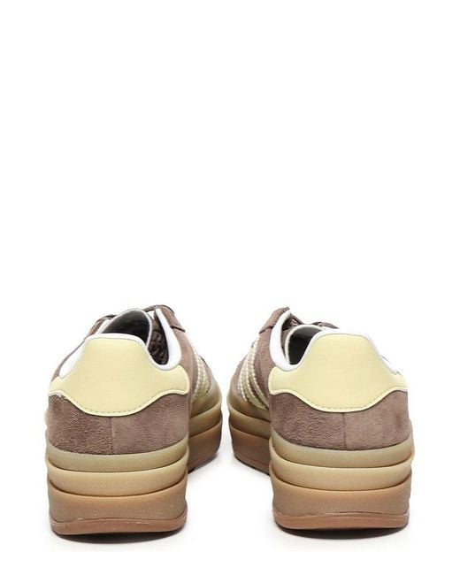 Adidas Originals Brown Gazelle Bold Shoes