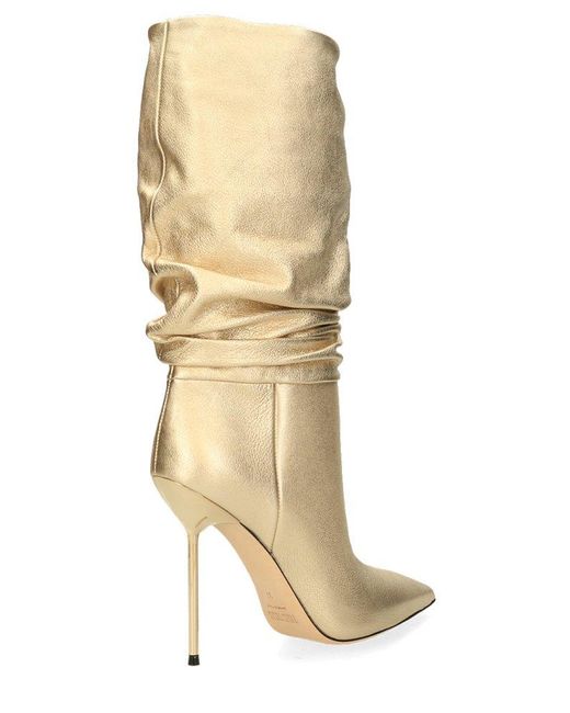 Paris Texas Natural Lidia Slouchy Ankle Boots