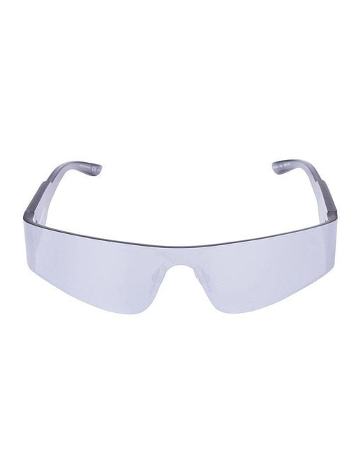 balenciaga reflective sunglasses