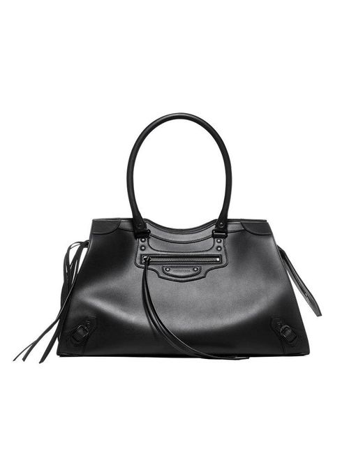 Balenciaga Black Neo Classic Large Top Handle Bag
