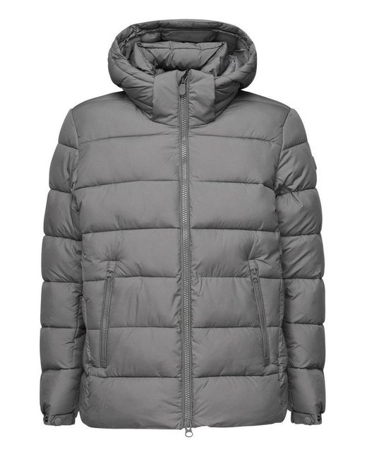 Save The Duck Gray Boris Puffer Jacket for men