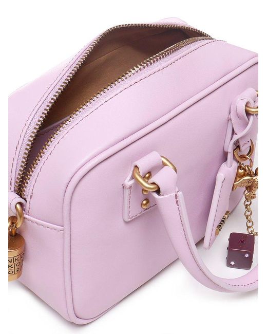 Pinko Pink Mini Bowling Bag
