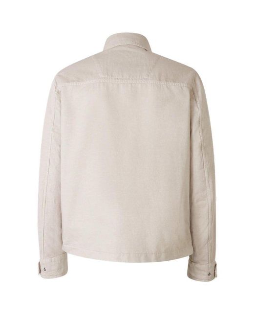Herno Natural Cotton Denim Jacket for men